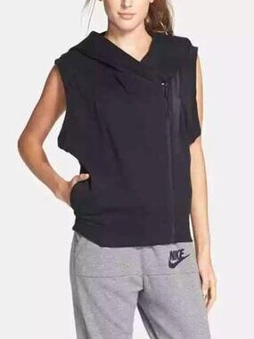 Nike Women's Tech Fleece Sleeveless Hoodie Vest - Size M